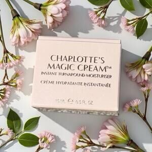 Charlotte Tilbury Magic Cream, Instant Turnaround Moisturizer, 15mL New in Box 2